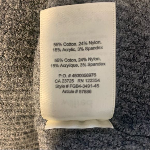 Wilfred Aritzia Henon deep V neckline grey sweater size small - Picture 11 of 12